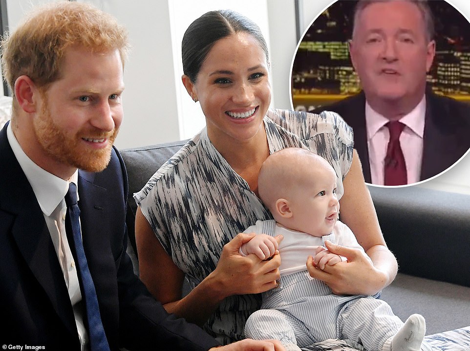 The monarchy is understood to be 'utterly dismayed' after Piers Morgan named the two senior royals who Omid Scobie claimed had 'concerns' over Prince Archie's skin color on UK television last night. Meghan Markle first made the claim in the Sussexes' infamous 2021 Oprah Winfrey interview when she revealed there were 'several conversations' between herself, Harry and Royal Family members about 'how dark' Archie's skin would be.