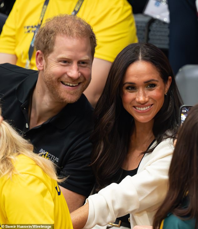 Last weekend, he and wife Meghan Markle took a 40-minute flight from an airstrip near their £14.5 million Californian home to Las Vegas and back on a Gulfstream jet to watch Ms Perry's gig