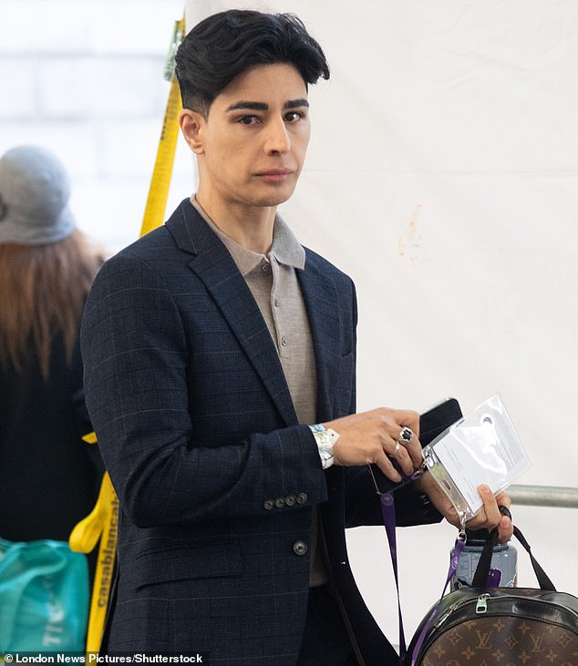 Omid Scobie before the Platinum Jubilee service at St Paul's Cathedral on June 3, 2022