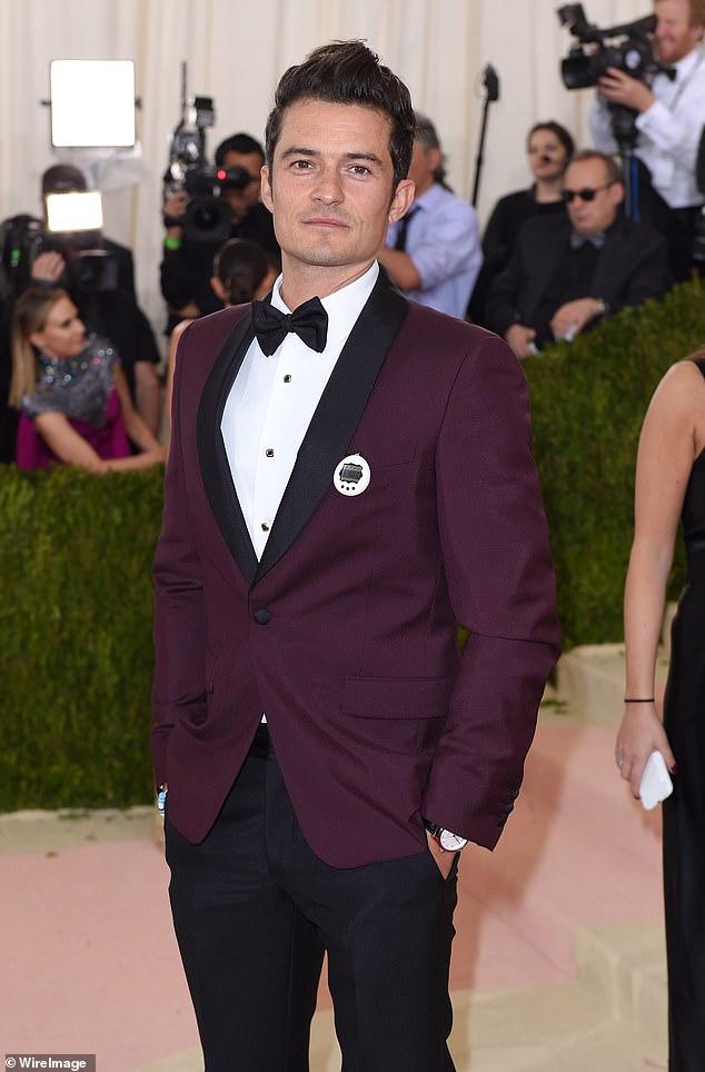 'They also ensure that you don't look as if you're going to an awards dinner' (Orlando Bloom)