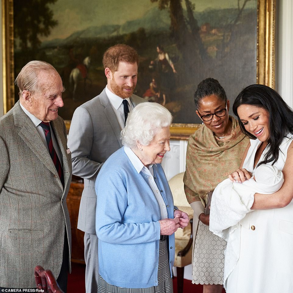 Sources close to the Duchess of Sussex, who allegedly named the pair in a letter to Charles, have insisted to the Telegraph that she had 'never intended them to be publicly identified' and that it 'was not leaked to Mr Scobie by anyone in her camp'. When Mr Scobie was asked whether he could 'hand on heart' say that this wasn't a publicity stunt to sell more books, he replied: 'On my life, on my family's life.' He told Newsnight last night that 'there are irresponsible people in this country that have broken the law and repeated names that should never have been repeated'. 'The book I wrote, the book I edited, the book I signed off on, did not have names in it,' he added. 'I'm as frustrated as everyone else.'