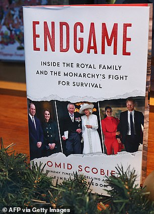 A copy of Endgame which was released last week. In the book author Omid Scobie made a number of bombshell claims about the Royal Family