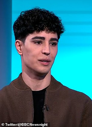 Author of Endgame, Omid Scobie (pictured on Newsnight last week) has been accused of acting as a 'mouthpiece' for the Sussexes, an allegation he has denied, writing on X, formerly Twitter: 'I'm not 'Meg's pal'