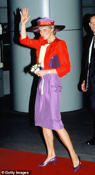 Princess Diana in Hong Kong in 1989