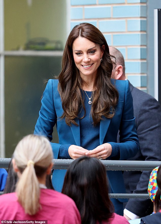 The princess seemed in her element as she opened of Evelina London's new children's day surgery unit