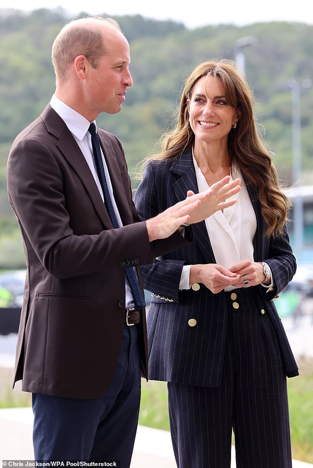 It is believed William and Kate and the King and Queen Camilla are all invited to the June 6 wedding, with the Prince of Wales even thought to be in the running to be best man. The Prince and Princess of Wales are pictured together in October