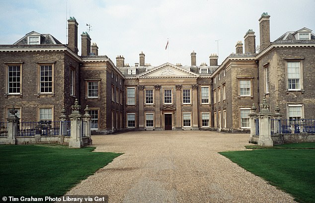 Princess Diana's old family home, the magnificent Althorp House in Northamptonshire. This had been considerably more spacious than Highgrove