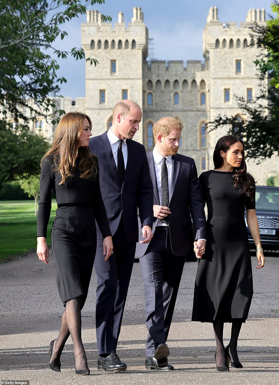 This was not the time to be petty.' A 'family source' also claims that William 'purposely ignored' Harry when the Queen died and 'didn't want to help' him, according to the Dutch edition. It said: 'He was, and is, still angry because Harry revealed private issues... He thinks that is unforgivable.' The Dutch version also refers to the King's 'cash for honours' scandal last year, with a 'source' saying 'people inside the institution are concerned that 'more stories will follow'.'