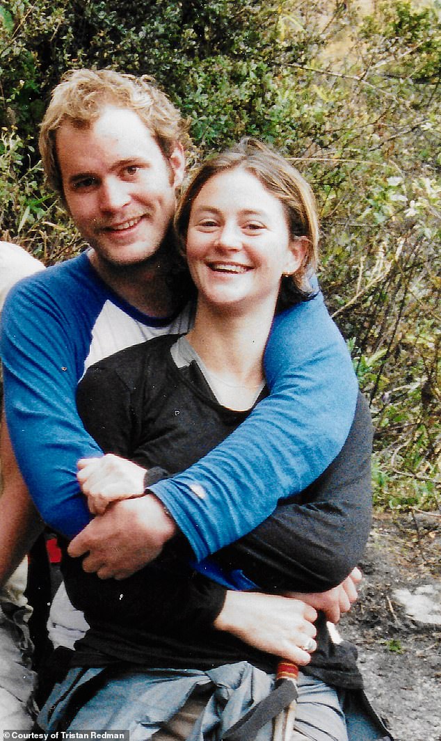 The mysterious story has been a hit. Four episodes in, the show went to number one on the Apple Podcasts chart in both the UK and US. Tristan and Kate pictured in 2002