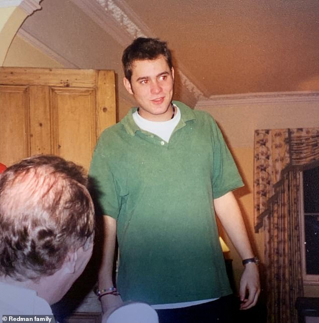 The podcaster also found that one of the most 'gratifying' parts of the project to him as been the element of uncertainty which follows it right to the end. Pictured in the house when he was younger