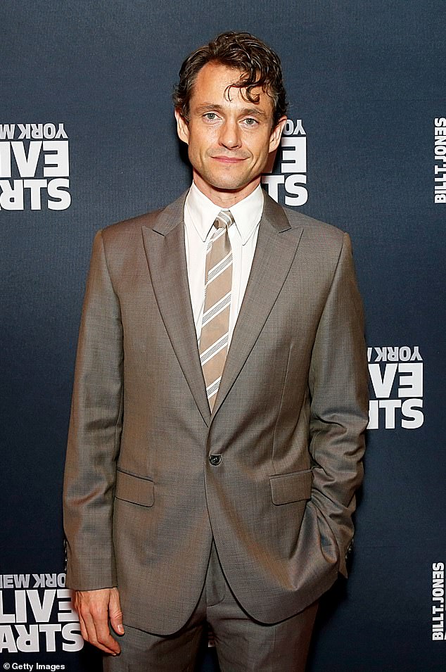 In Ghost Story, Tristan unpacks the criminal element of the history by talking to an impressive host of people - including his wife's very famous brother and famed actor Hugh Dancy (pictured last year)