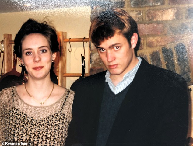 When making the podcast, Tristan admitted he 'struggled to get grips with people found it difficult to get to talk about their experience in the room'. Pictured in the house with his sister