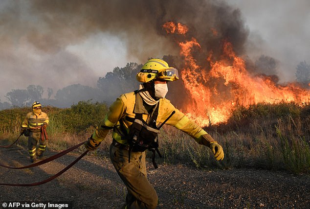 Nostradamus predicts in one of his quatrains that 'dry earth will grow more parched', with wildfires already massively increasing in the last year