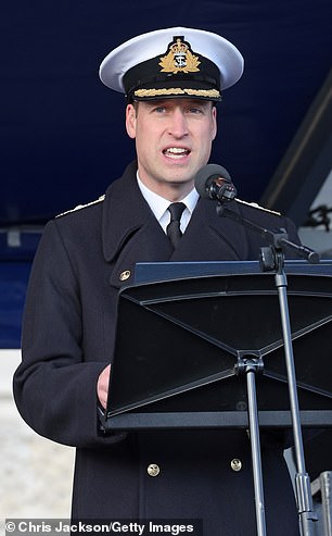 It was business as usual for the Prince of Wales, who headed to he Lord High Admiral's Divisions on behalf of his father, King Charles, at the Britannia Royal Naval College in Dartmouth - as the drama-filled finale of The Crown was released earlier today