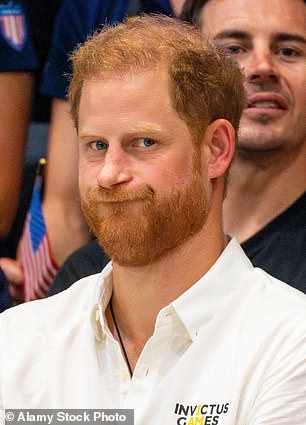 For Harry's look-alike pie she created his red hair and beard using strings of 'sour' strawberry sweets