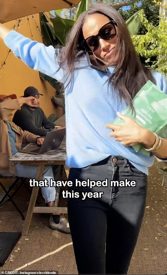 She comically fails to fist bump another member of the team in the final shot as she walks off camera, leading to everyone bursting out laughing before the video ends