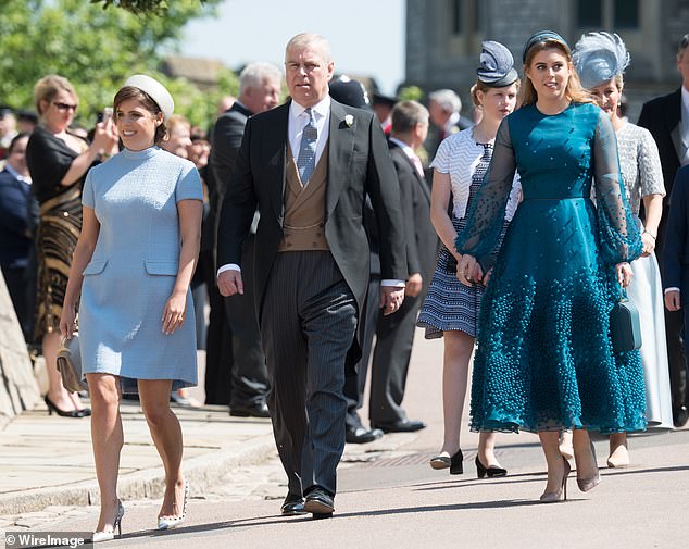 Andrew's daughters, Princess Eugenie, left, and Princess Beatrice could be given more prominent roles, says Richard Eden