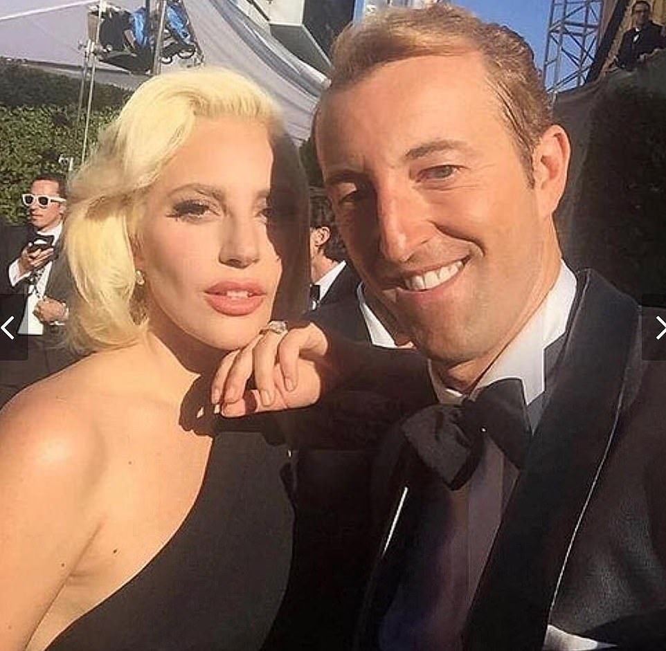 Prince Mario-Max posts pictures of himself posing with celebrities on his Instagram page. Pictured with Lady Gaga in 2018