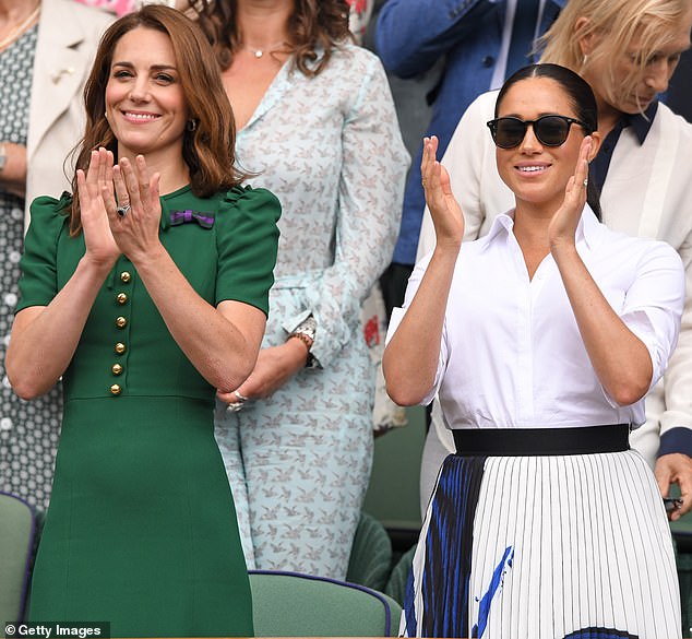 And I’ve written many, many pieces lauding her personal style: in 2019 Meghan’s crisp white shirt beat Kate’s more mumsy outfit at Wimbledon hands down.