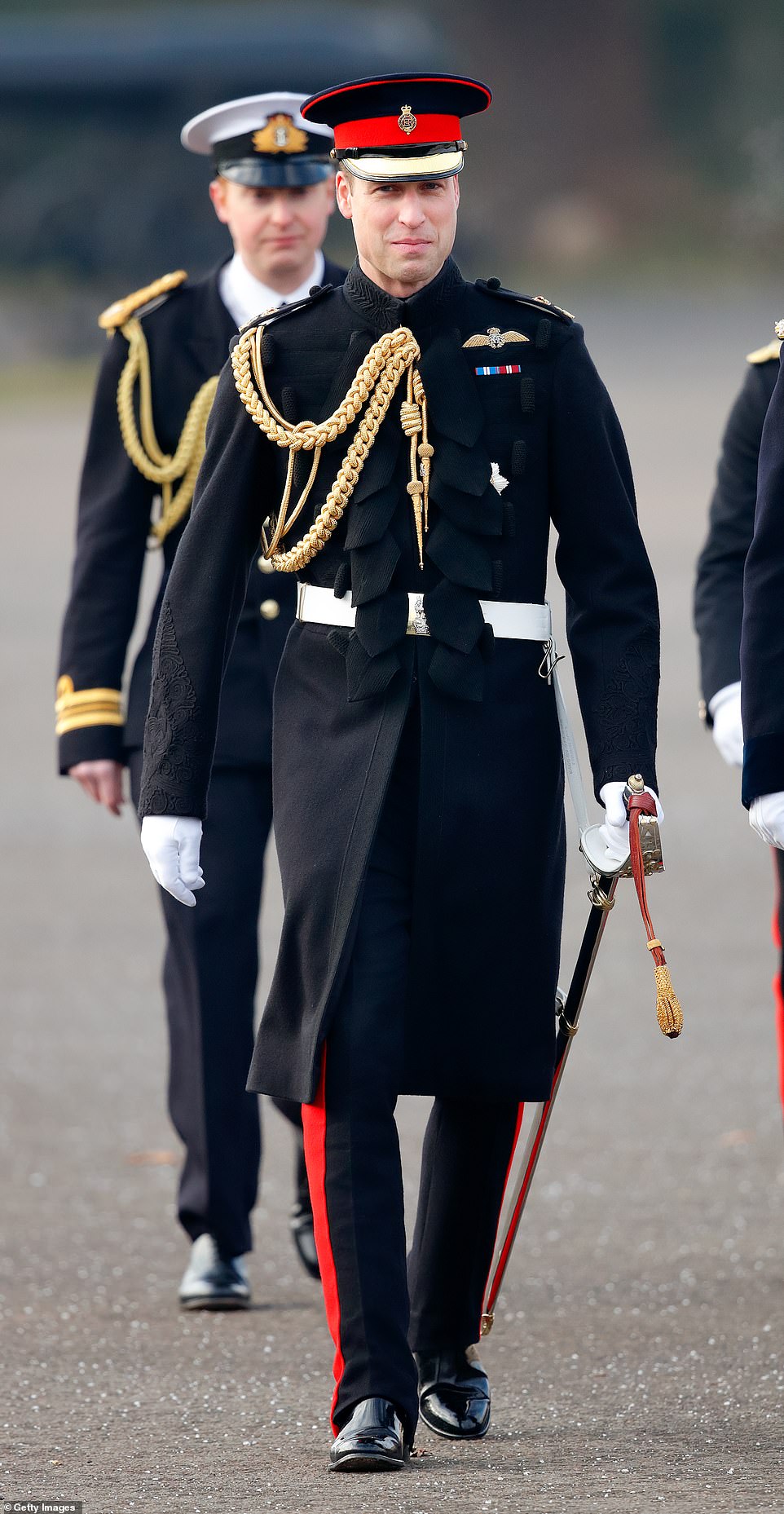 The heir to the throne, 41, recently postponed his royal duties as the Princess of Wales recovers from abdominal surgery at home in Windsor. Prince William took time out of the royal spotlight to help look after their three children: Prince George, 10, Princess Charlotte, eight, and Prince Louis, five. Kensington Palace has now announced that he will resume public duties this week by conducting an investiture on Wednesday at Windsor Castle , followed by a gala fundraising event for the London Air Ambulance in the evening. William - a former air ambulance pilot, who is the charity's patron - was last seen nearly three weeks ago leaving The London Clinic on January 18 after visiting Kate.