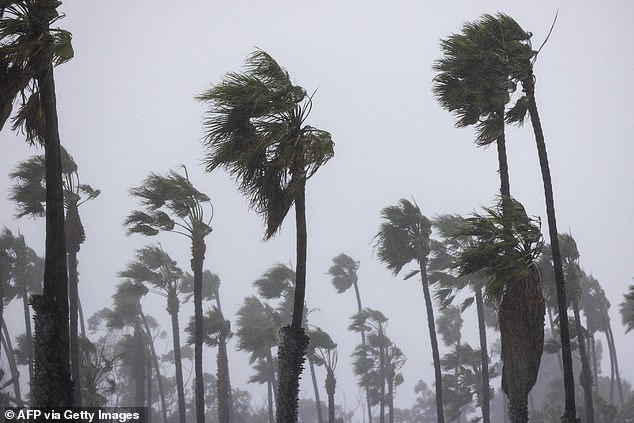 Forecasters have warned that the storm could hover of major cities in the state for the next couple of days