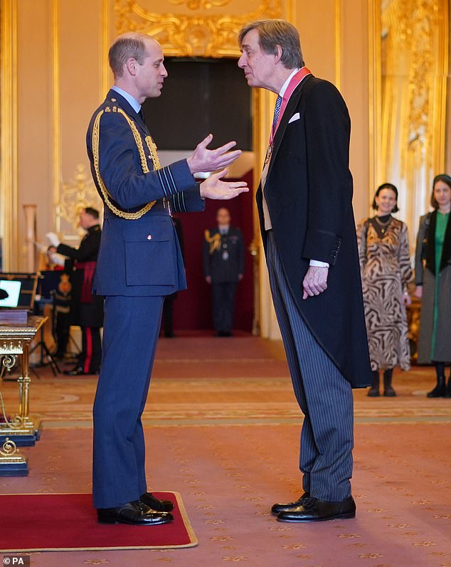 William made Edward Harley, the Lord-Lieutenant of Herefordshire, a Commander of the Order of the British Empire