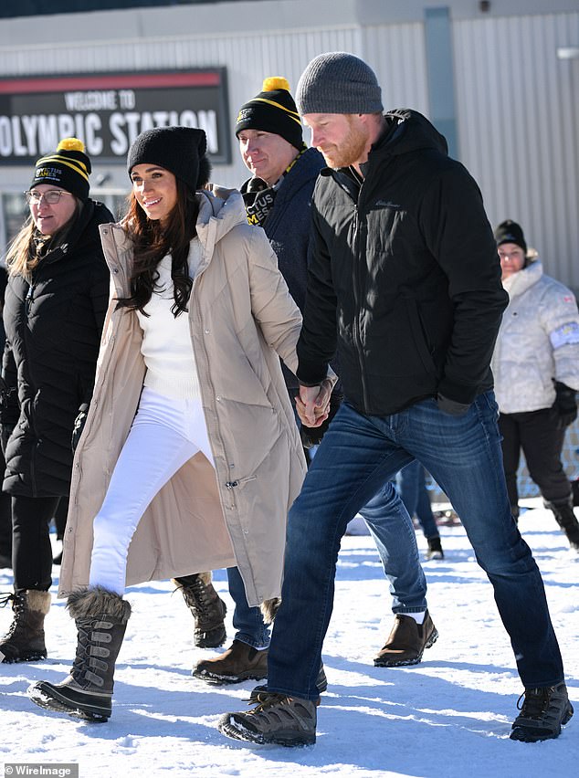 The couple are visited Whistler to attend the Invictus Games One Year To Go Event