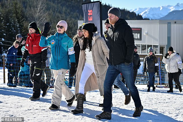 The ski-resort is being used as a training camp for the Invictus Games next year