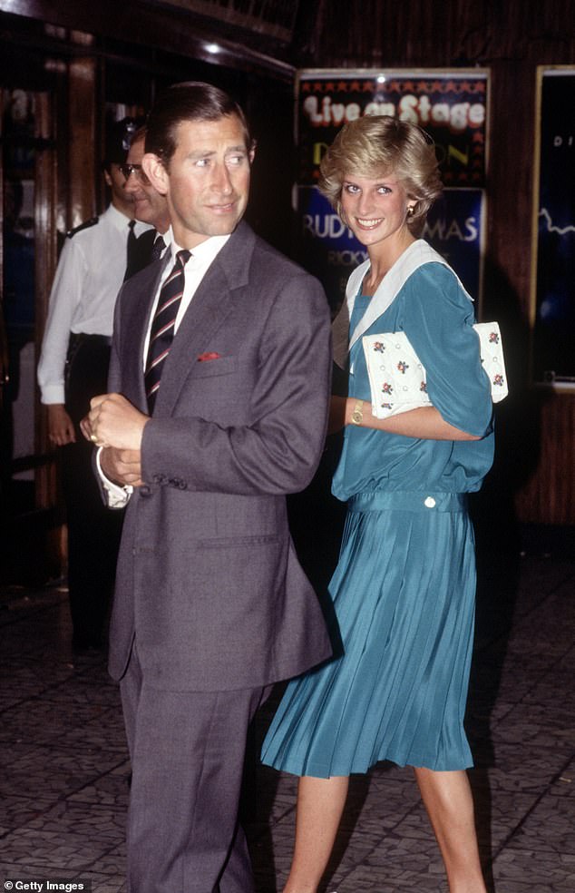 Charles and Diana attend the Prince's Trust Rock Gala at the Dominion Theatre in 1983