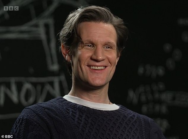 Matt Smith (pictured) being interviewed by the BBC, during which he spoke about The Crown, revealing he called his character Prince Philip 'Big Philip'