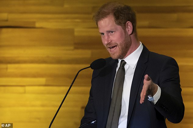 Harry described the Invictus Games as being about 'the bonds that are built between nations'