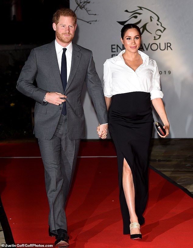 The Duchess donned a figure-hugging Givenchy dress to the 2020 Endeavour Fund Awards