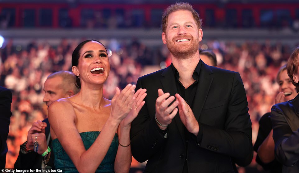 Prince Harry and Meghan have adopted the Sussex title as a surname for their children as they 'unify' their family, it was reported last night. Prince Archie, four, and Princess Lilibet, two, have been known as Archie Sussex and Lilibet Sussex, rather than Mountbatten-Windsor, since King Charles' coronation last May, a source told The Times.