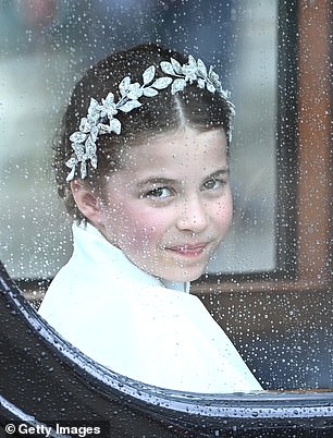 Princess Charlotte at the Coronation