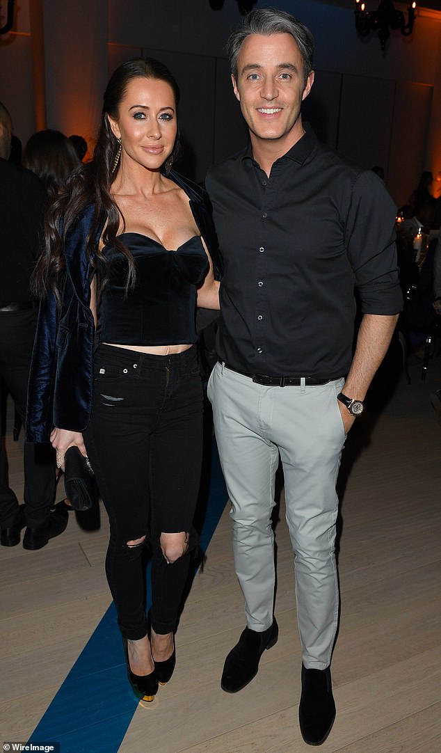 Jessica Mulroney with her husband Ben who was the son of Brian Mulroney, the former prime minister of Canada