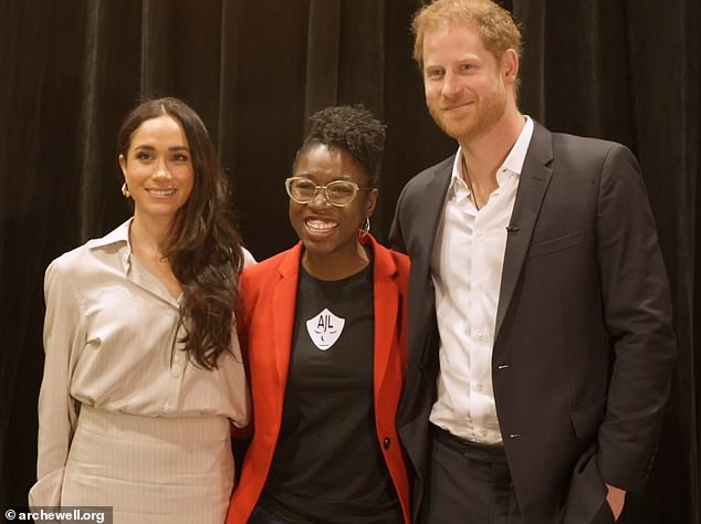 The NAACP - Archewell Foundation Digital Civil Rights Award, meanwhile, is 'celebrates a new generation of leaders who are creating transformational change at the intersection of social justice and technology,' the foundation's site says