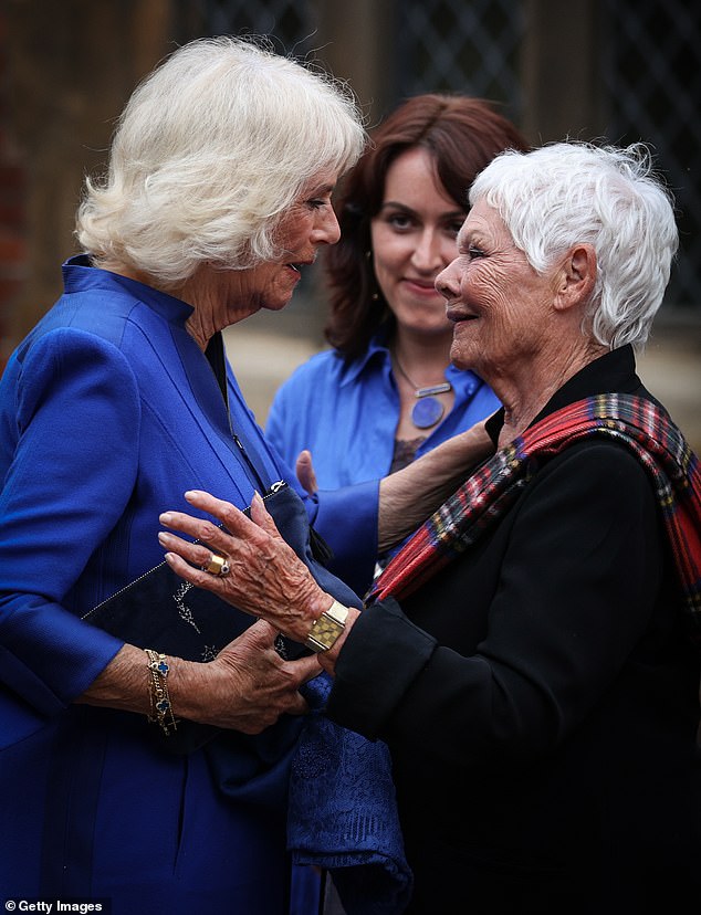 They were most recently spotted together at the inaugural Queen's Reading Room Literary Festival at Hampton Court Palace in October