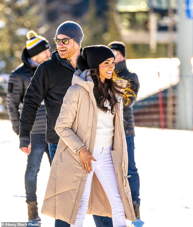 The Duke and Duchess of Sussex attend an event in Whistler near Vancouver in the build up to the 2025 Invictus Games