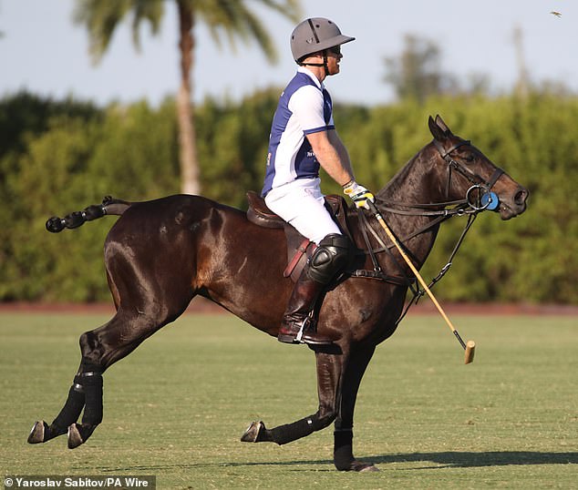 The youngest son of King Charles used to regularly compete in matches alongside his father and his brother, Prince William