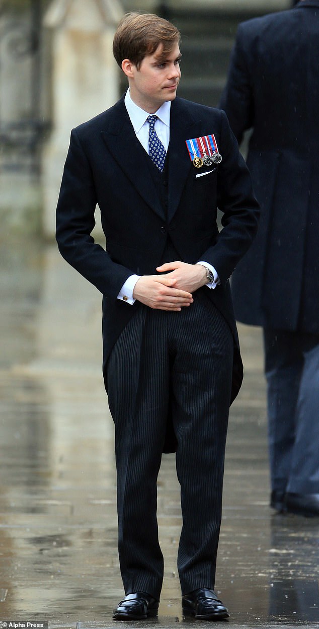 Charles Armstrong-Jones at the Coronation of King Charles III and Queen Camilla at Westminster Abbey