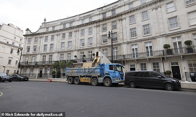 Is is believed that the five horses were spooked when some cement was dropped by the travelator onto the ground