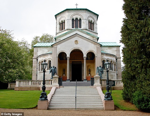 The Royal Mausoleum in frogmore Gardens, Windsor Home Park