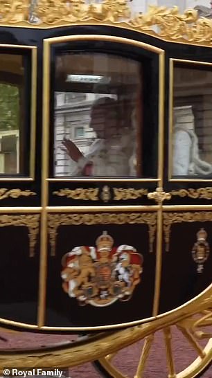 Grabs from Royal Family Coronation video