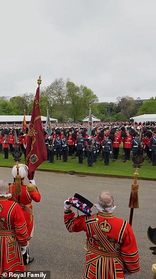 Grabs from Royal Family Coronation video