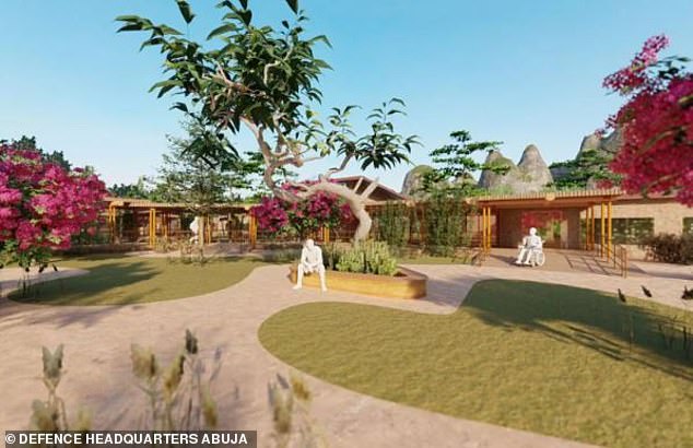 Prince Harry said that seeing the plans for the new centre (pictured) gave him 'goosebumps'