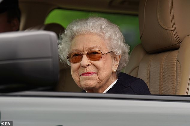 After undergoing cataract surgery in 2018, Queen Elizabeth frequently wore sunglasses for practical reasons. The late monarch favoured Silhouette glasses with transitional lenses that darkened in sunlight. Above: The Queen wearing the brand at the Royal Windsor Horse Show in 2022