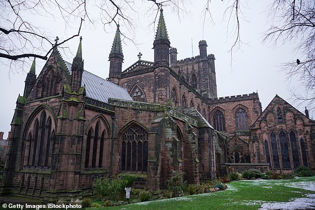 The event will take place at Chester Cathedral on Friday, June 7. Pictured: The outside of Chester Cathedral