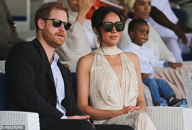 After his trip to the UK, Harry jetted off to Nigeria with his wife Meghan Markle where they were pictured attending a polo fundraiser event in Lagos on May 12