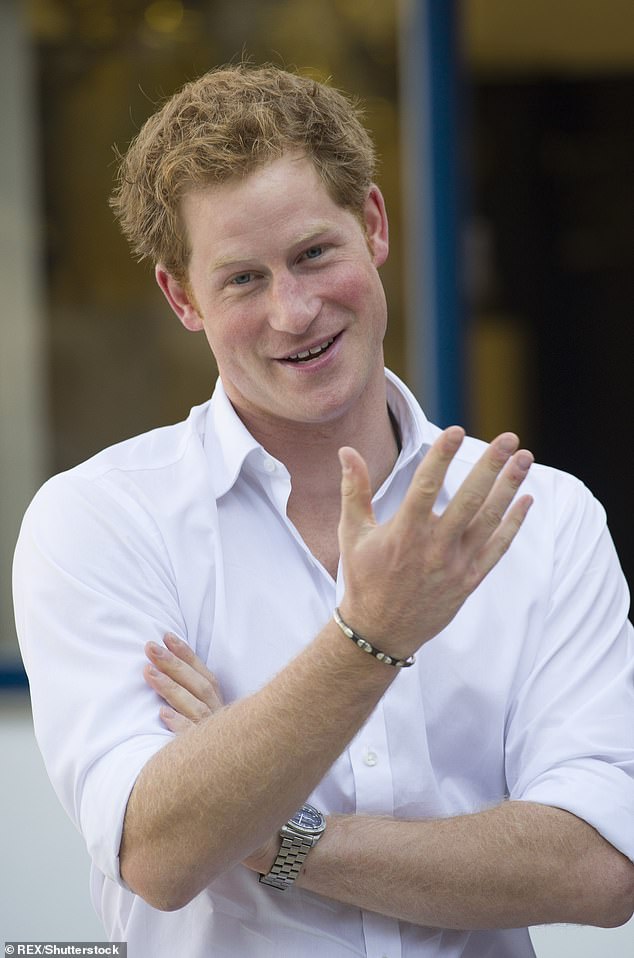 Series creator Danny Fenton claimed that the real Prince Harry (pictured) watched the show and was disappointed that he hadn't been asked to be involved (pictured in 2014)