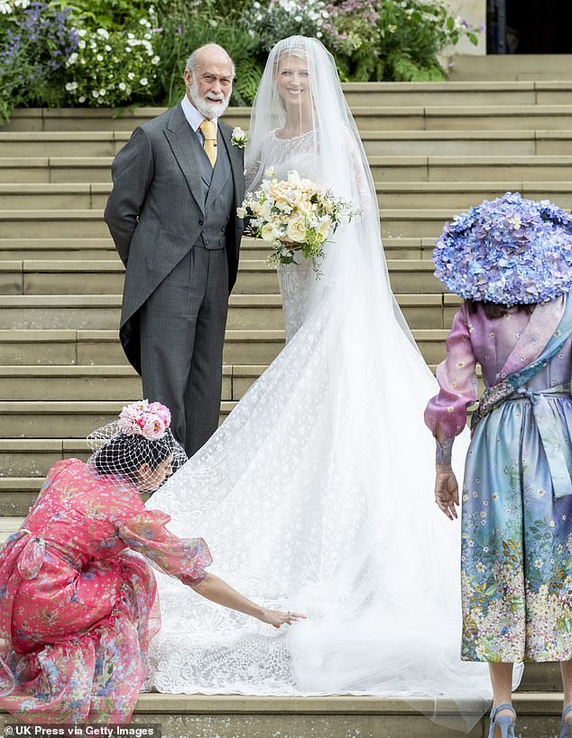 Lady Gabriella Windsor married Thomas Kingston at Winsor Castle's St George's Chapel in 2019